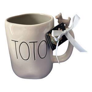 Rae Dunn TOTO Mug With Toto On Handle Ceramic Mug 85th Anniversary Wizard Of Oz!